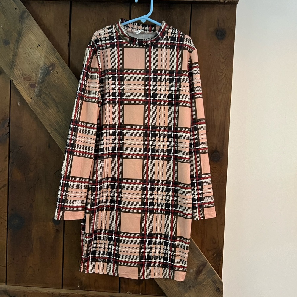 💥 4/$12 Classic Plaid Dress
